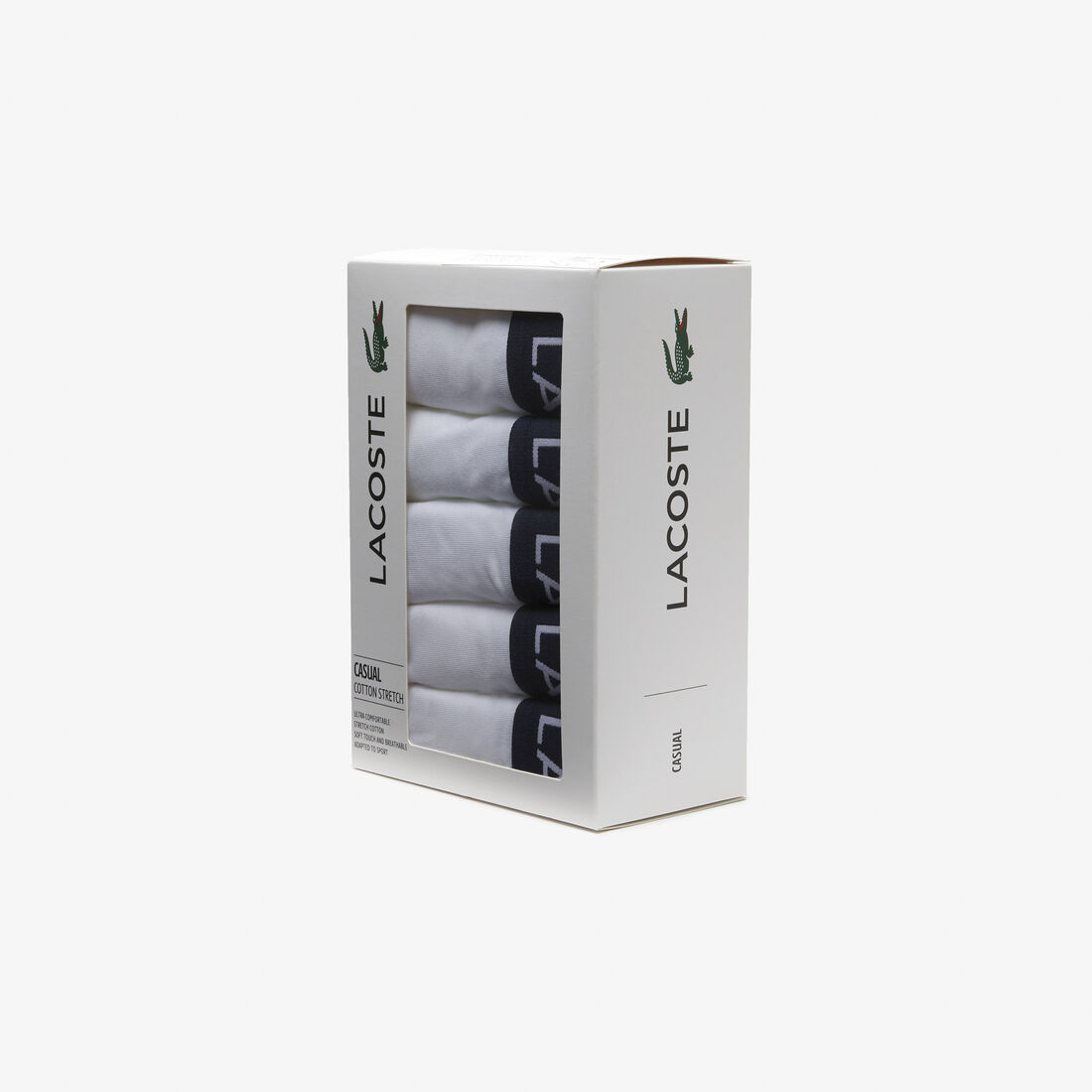 Men's 5-pack Lacoste Stretch Cotton Trunks Men's 5-pack Lacoste Stretch Cotton Trunks