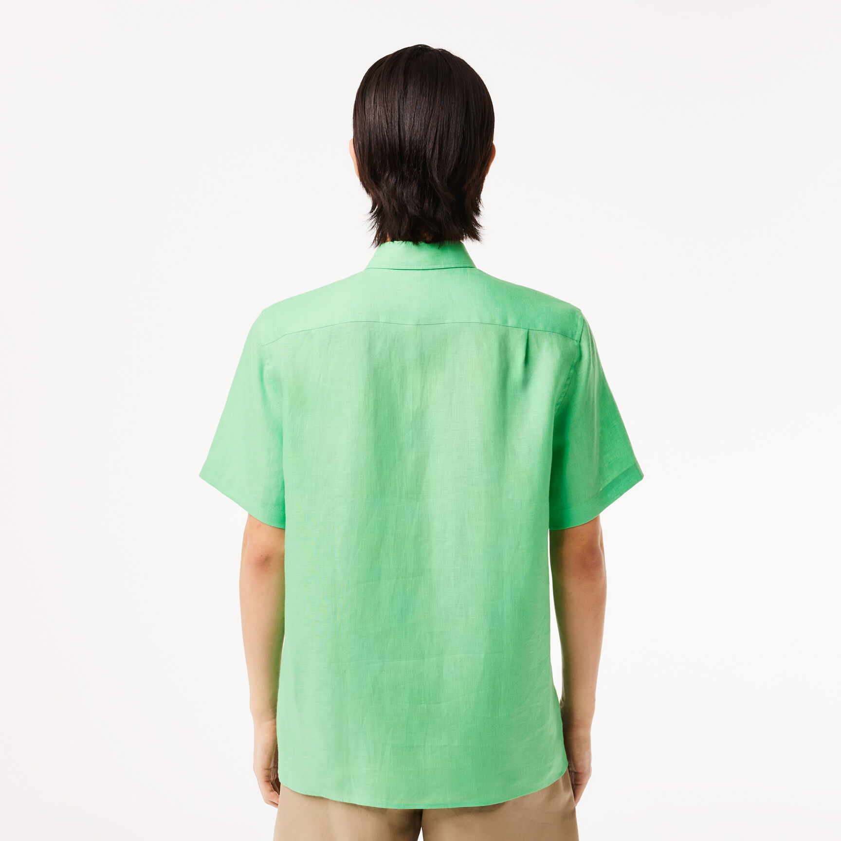 Short Sleeved Linen Shirt