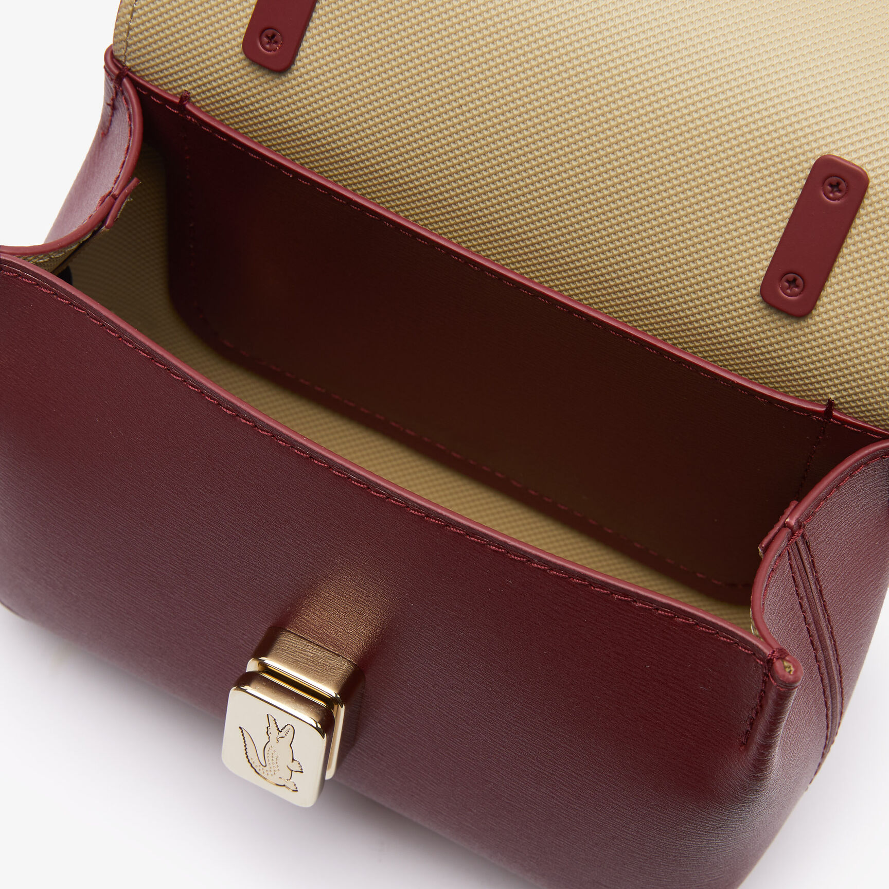 Women's Amelia Leather Shoulder Bag with Engraved Lock Women's Amelia Leather Shoulder Bag with Engraved Lock