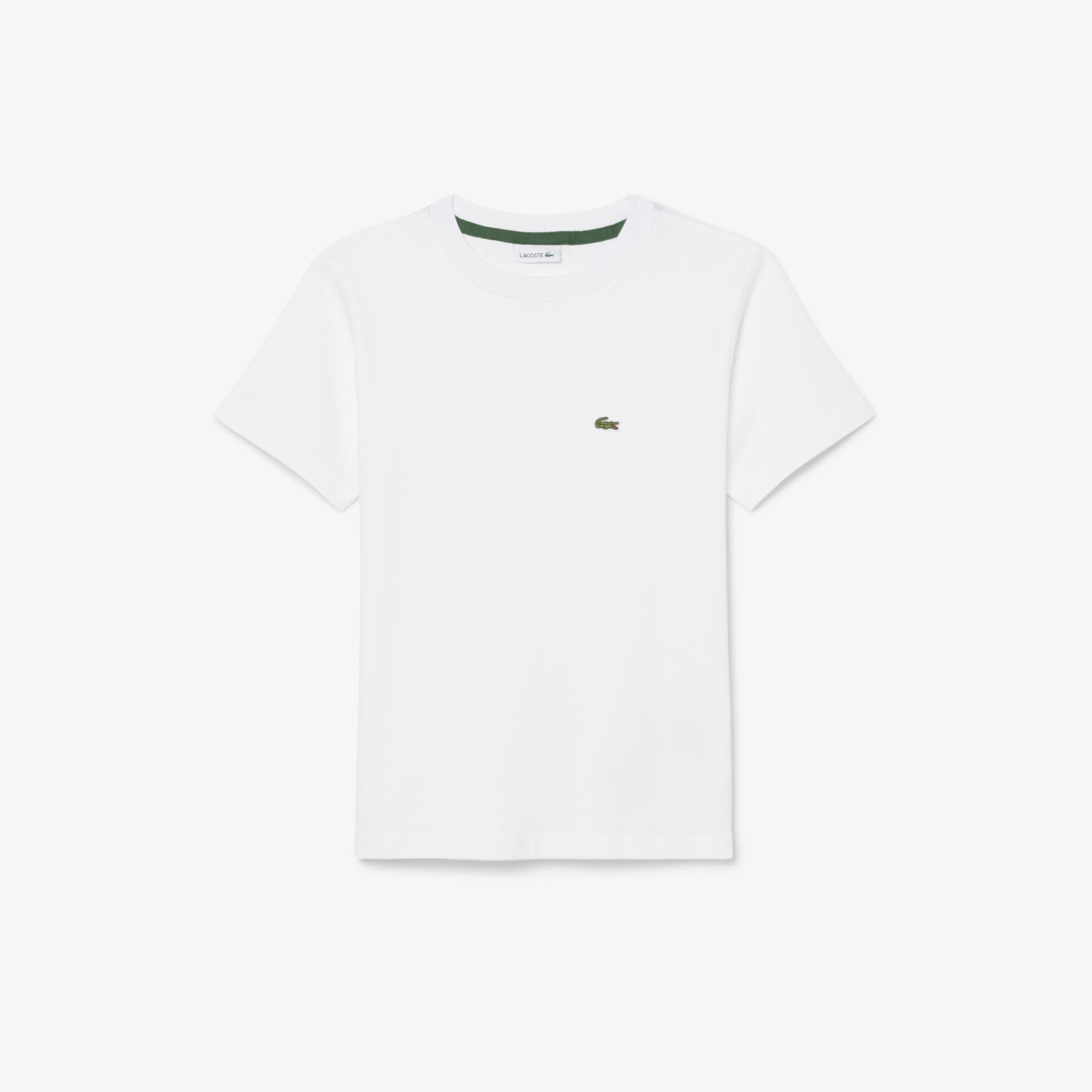 lacoste unisex cotton crew neck t shirt