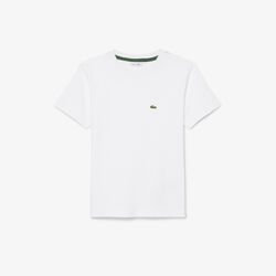 lacoste unisex cotton crew neck t shirt