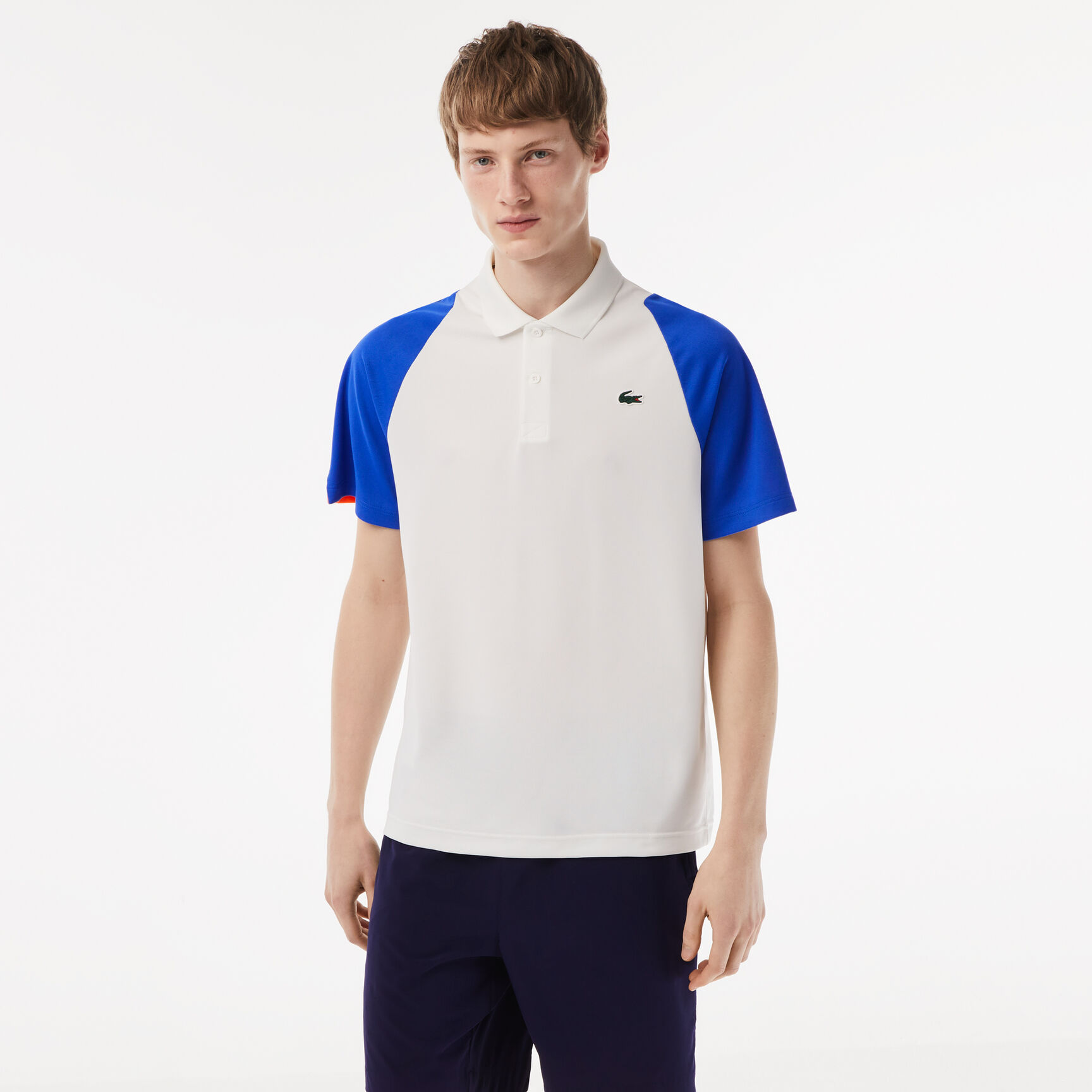 Men's Lacoste Tennis Recycled Polyester Polo Shirt Men's Lacoste Tennis Recycled Polyester Polo Shirt