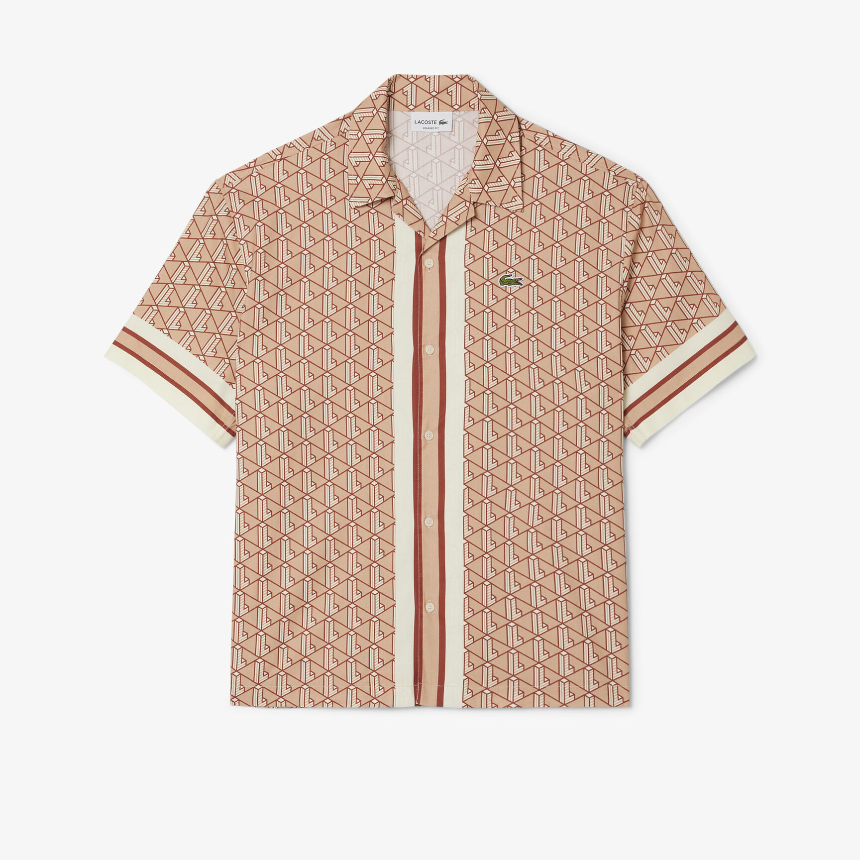 Straight Cut Monogram Shirt
