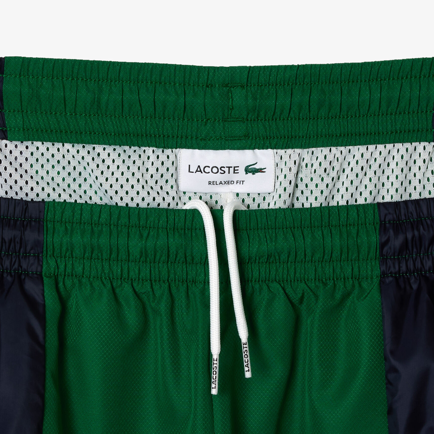 Mixed Material Colourblock Sportsuit Track Pants