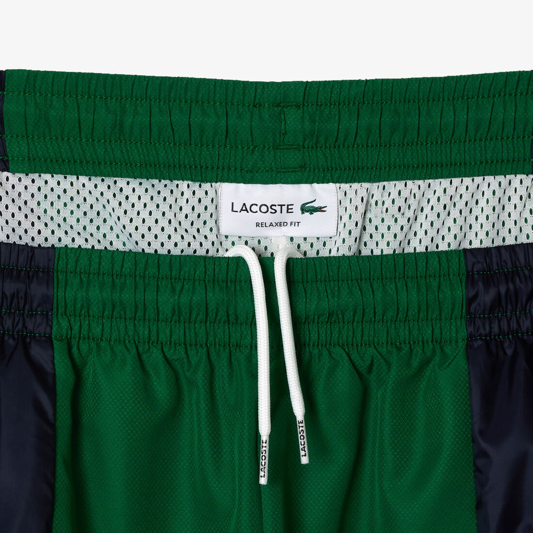 Mixed Material Colourblock Sportsuit Track Pants Mixed Material Colourblock Sportsuit Track Pants