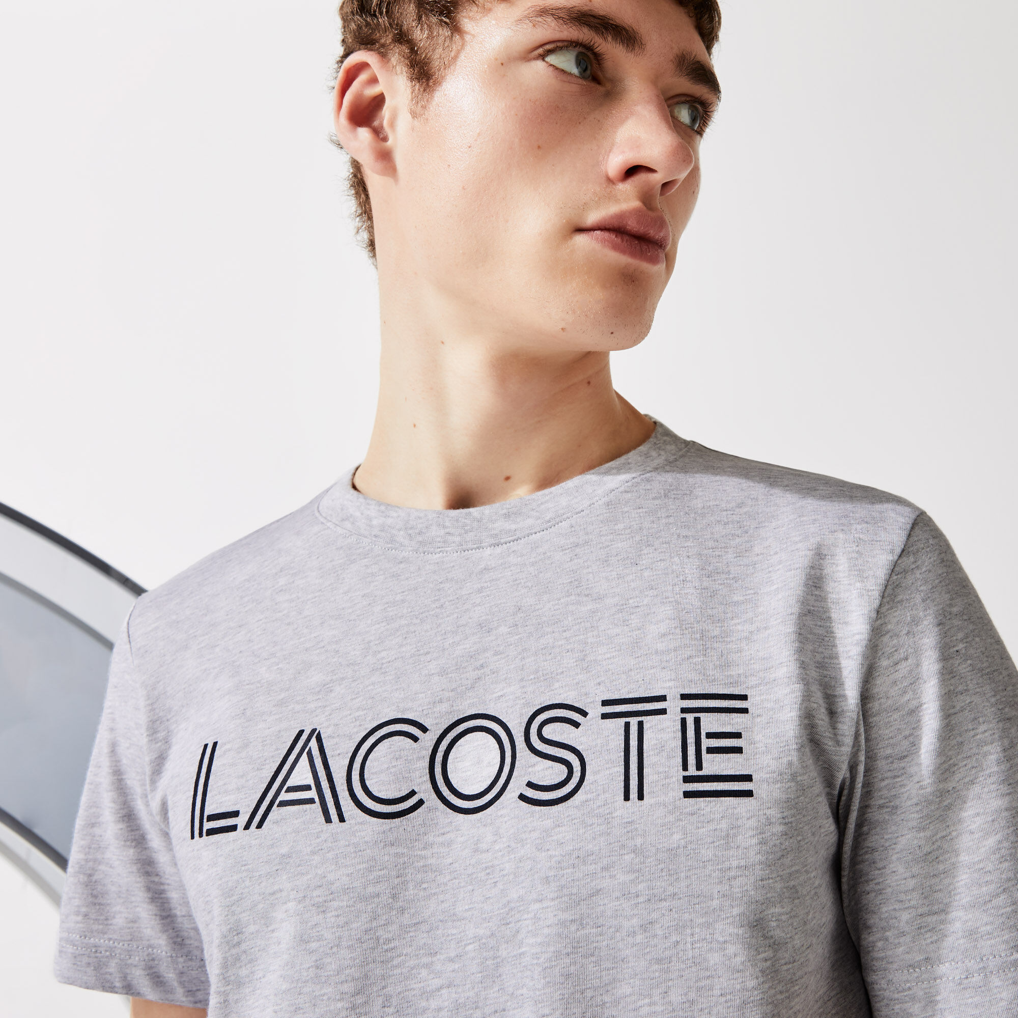 Men’s Lacoste SPORT x Novak Djokovic Breathable Print T-shirt