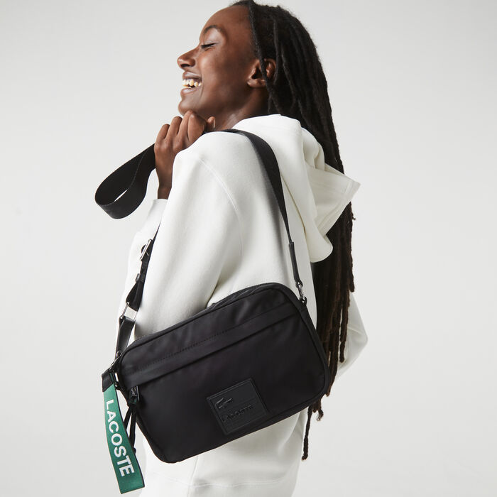 Women's Lacoste Signature Patch Crossover Bag