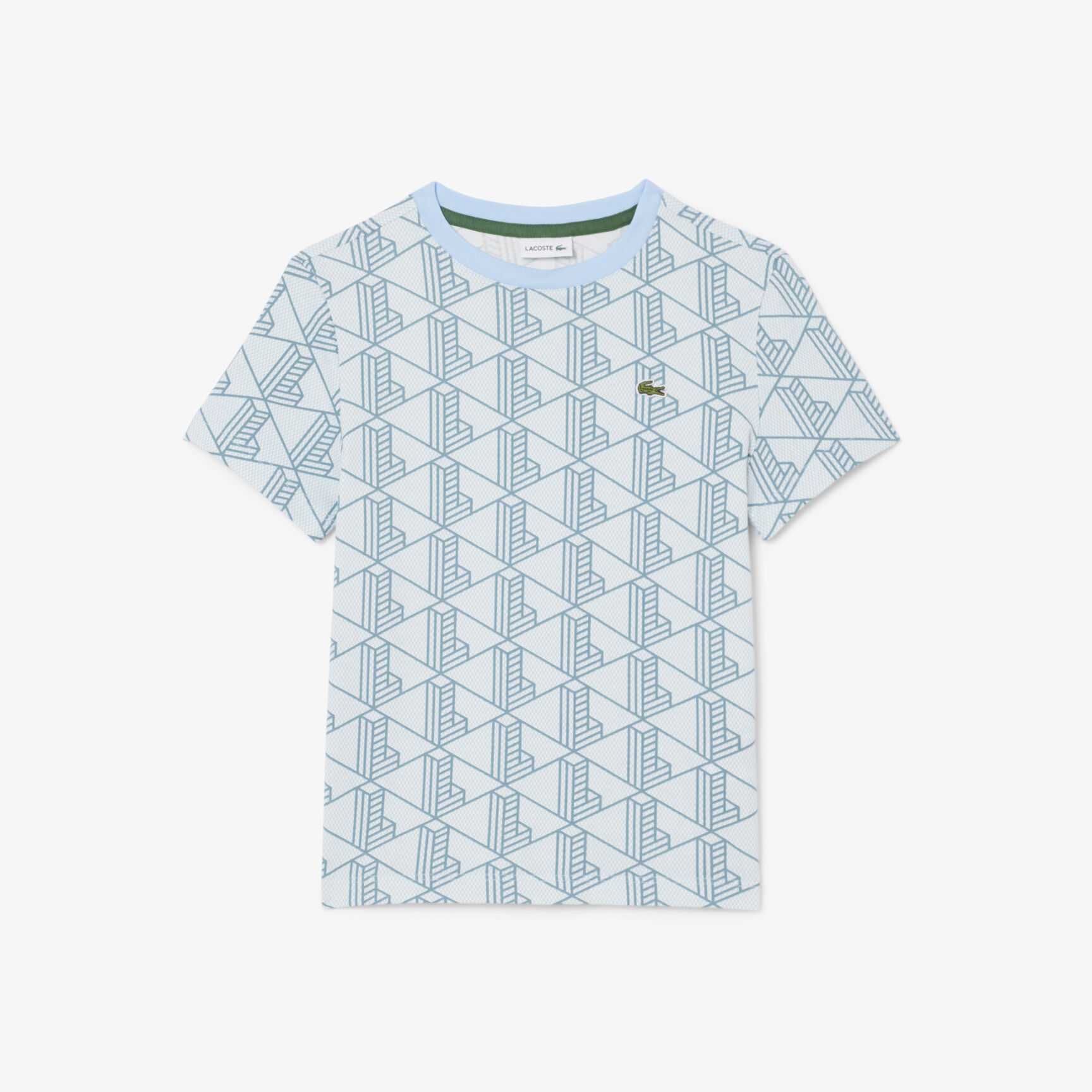 Monogram Print Cotton T-shirt