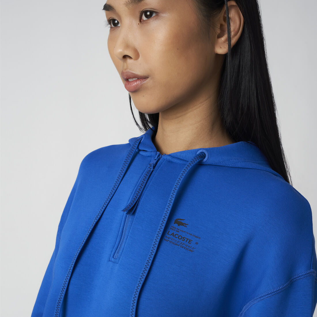 فستان لاكوست بيكيه طبقتين بقصة فضفاضة للنساء فستان لاكوست بيكيه طبقتين بقصة فضفاضة للنساء