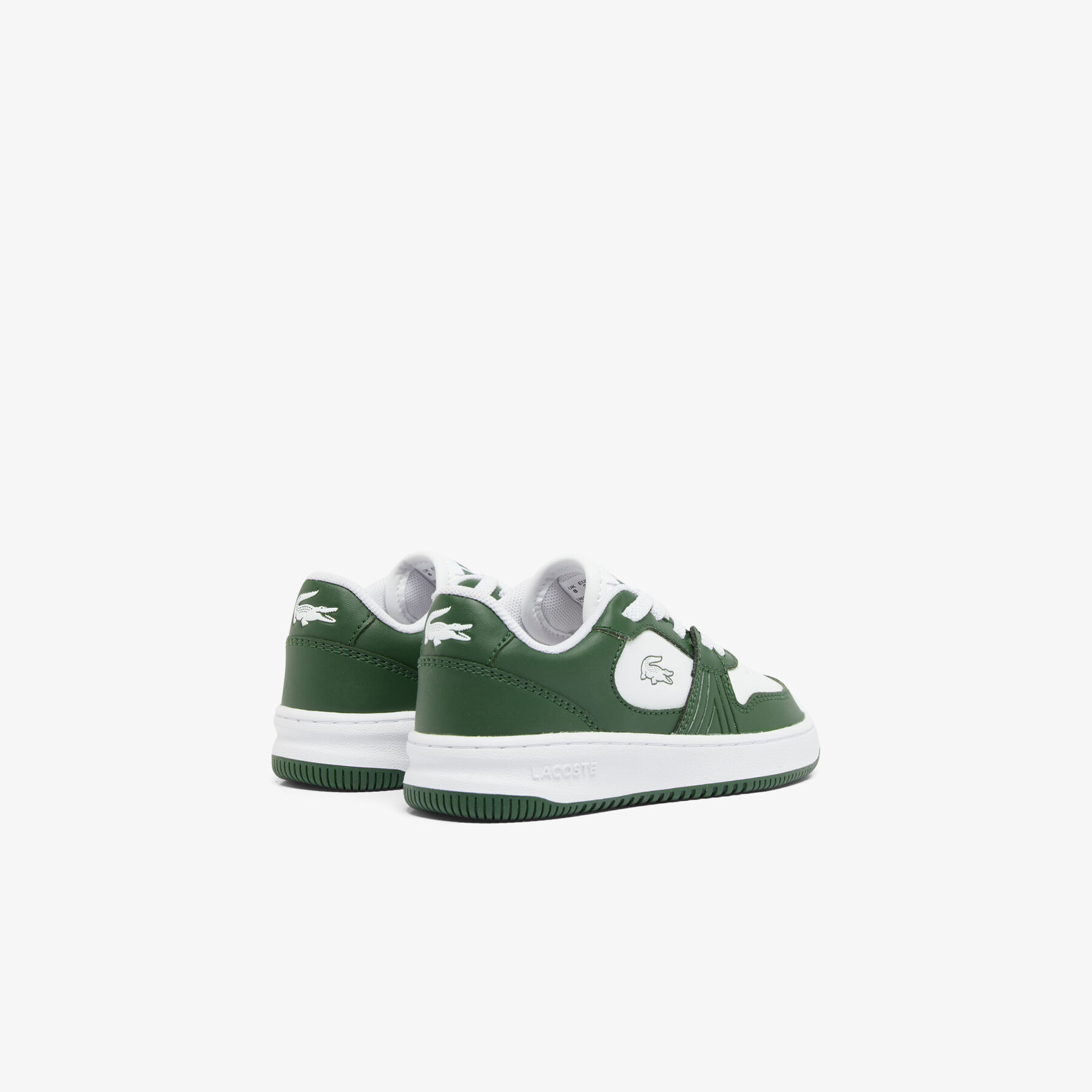 lacoste infant s l001 set leather sneakers