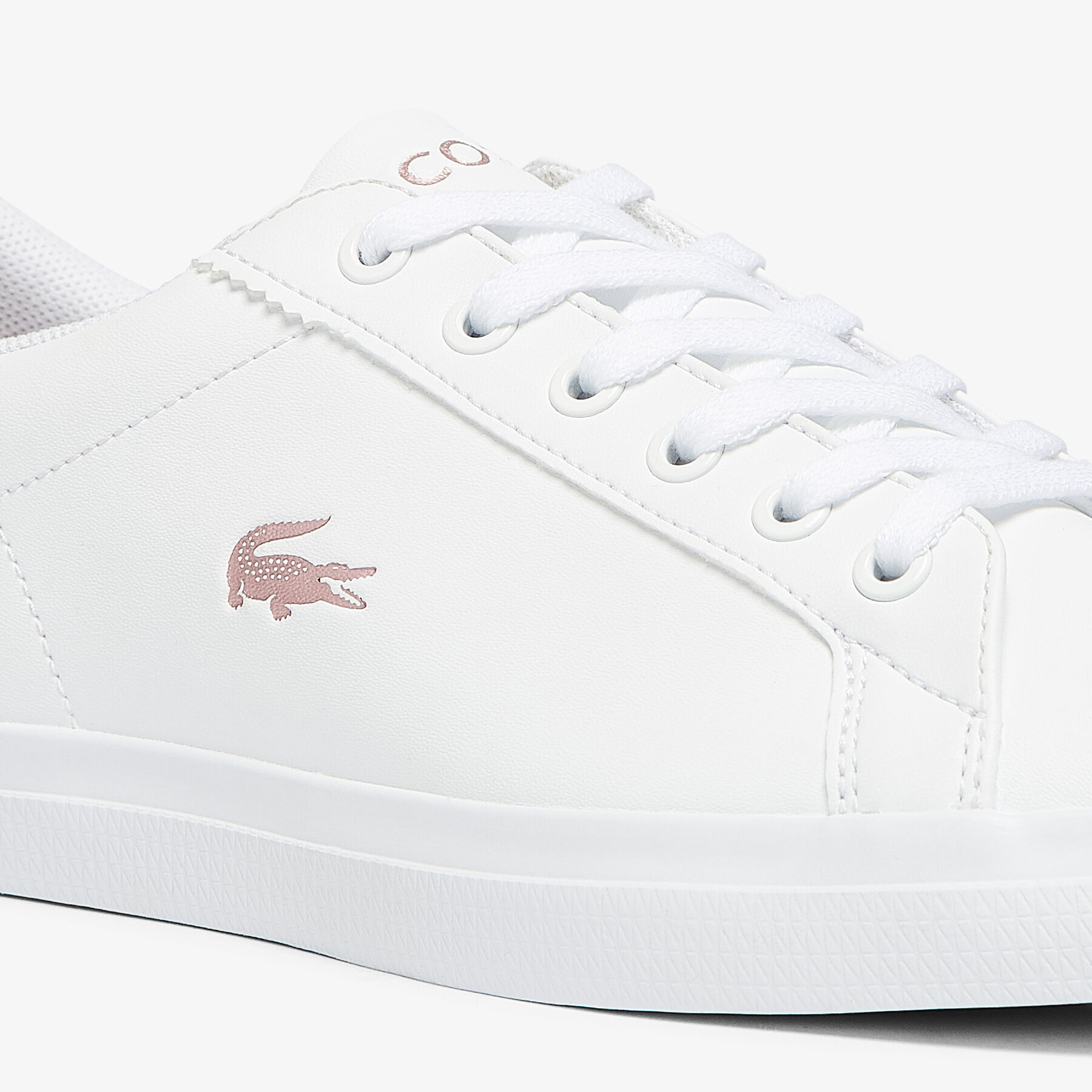 Juniors' Lerond Synthetic Iridescent Trainers lacoste juniors lerond synthetic iridescent trainers