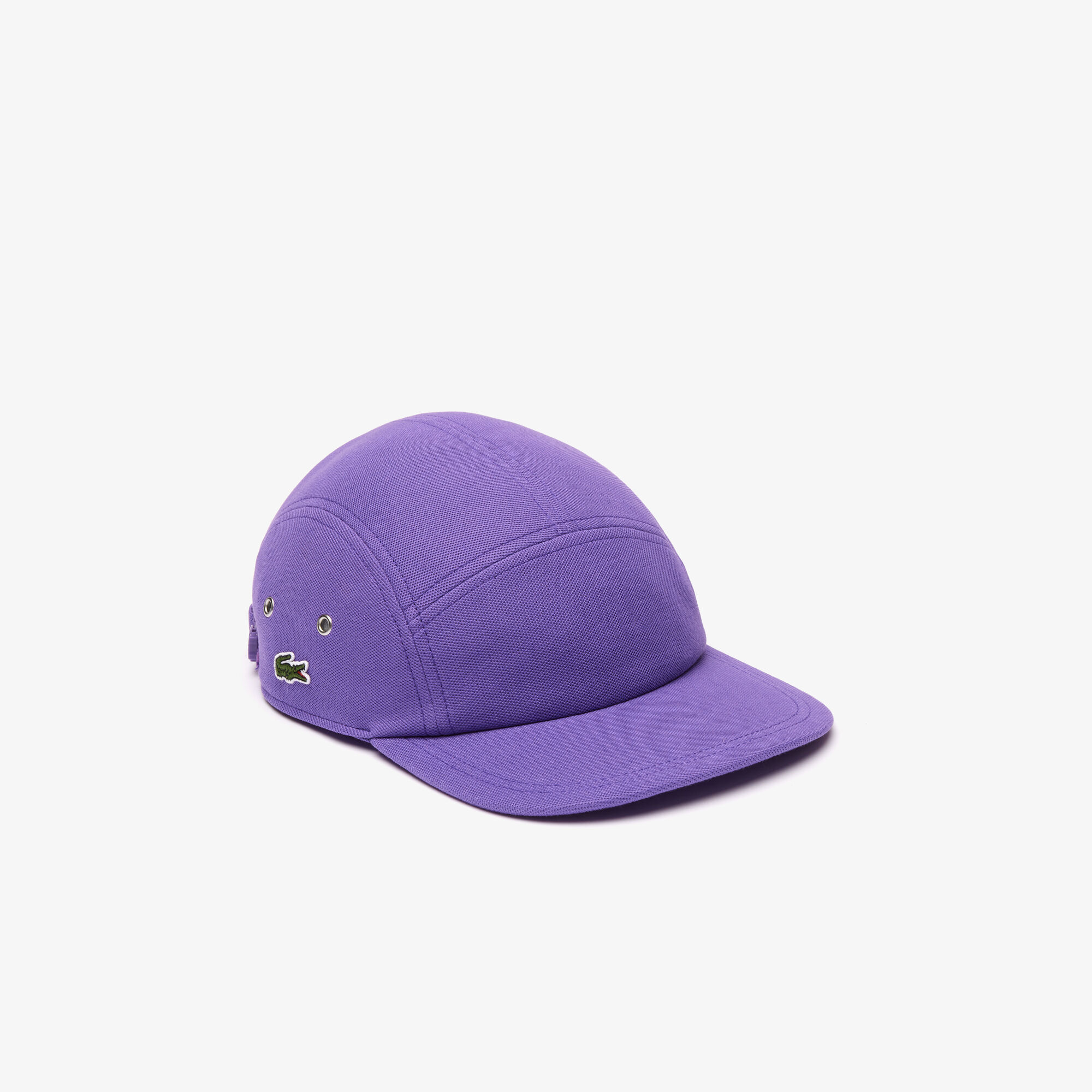 Purple lacoste hat clearance