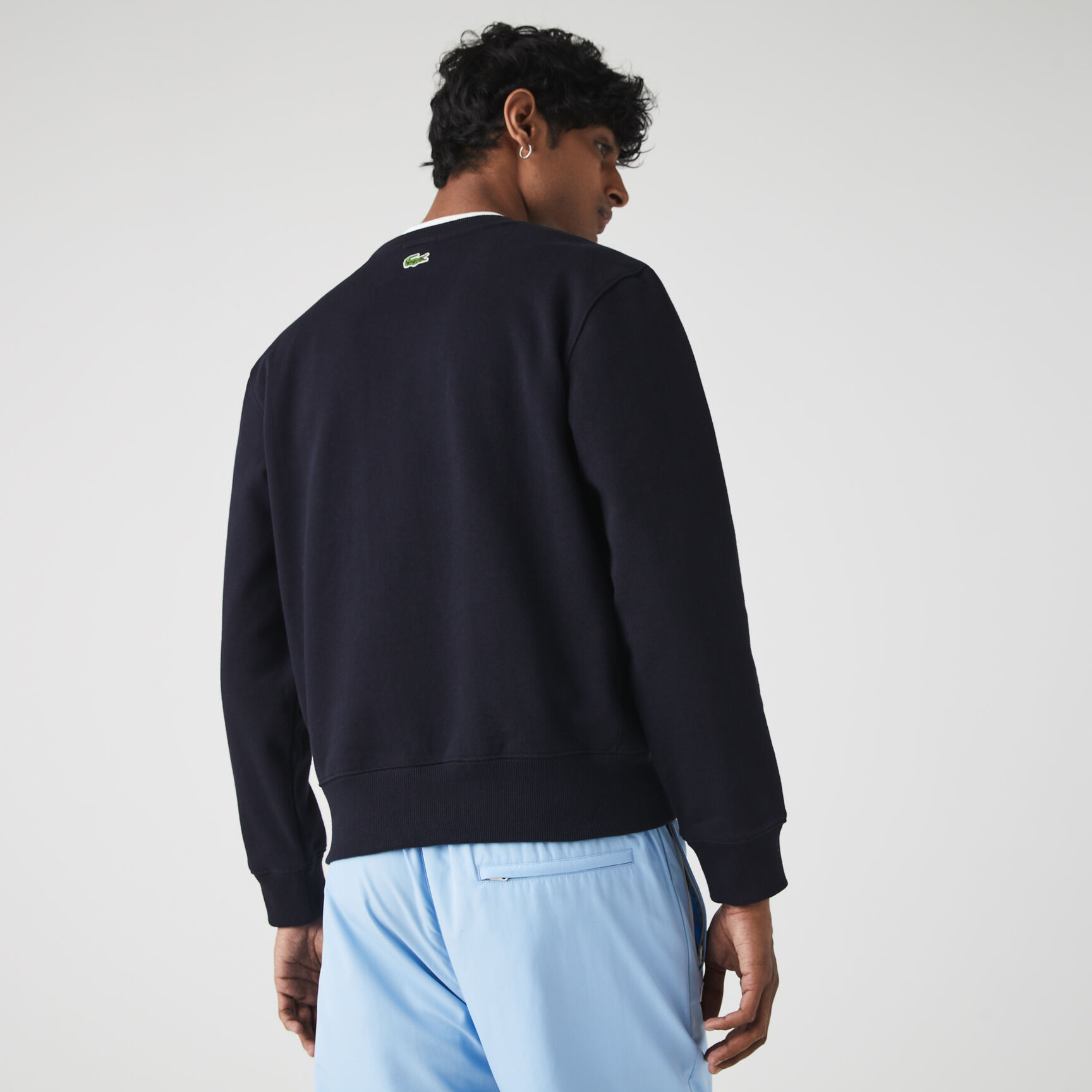 Unisex 3D Logo Organic Cotton Fleece Sweatshirt