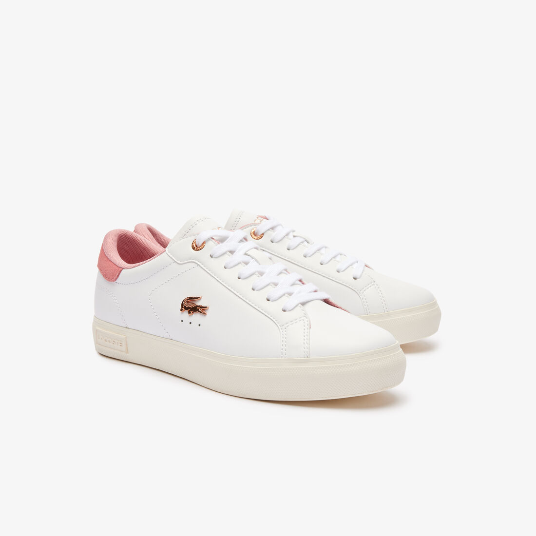 Women's Powercourt Leather Trainers Women's Powercourt Leather Trainers