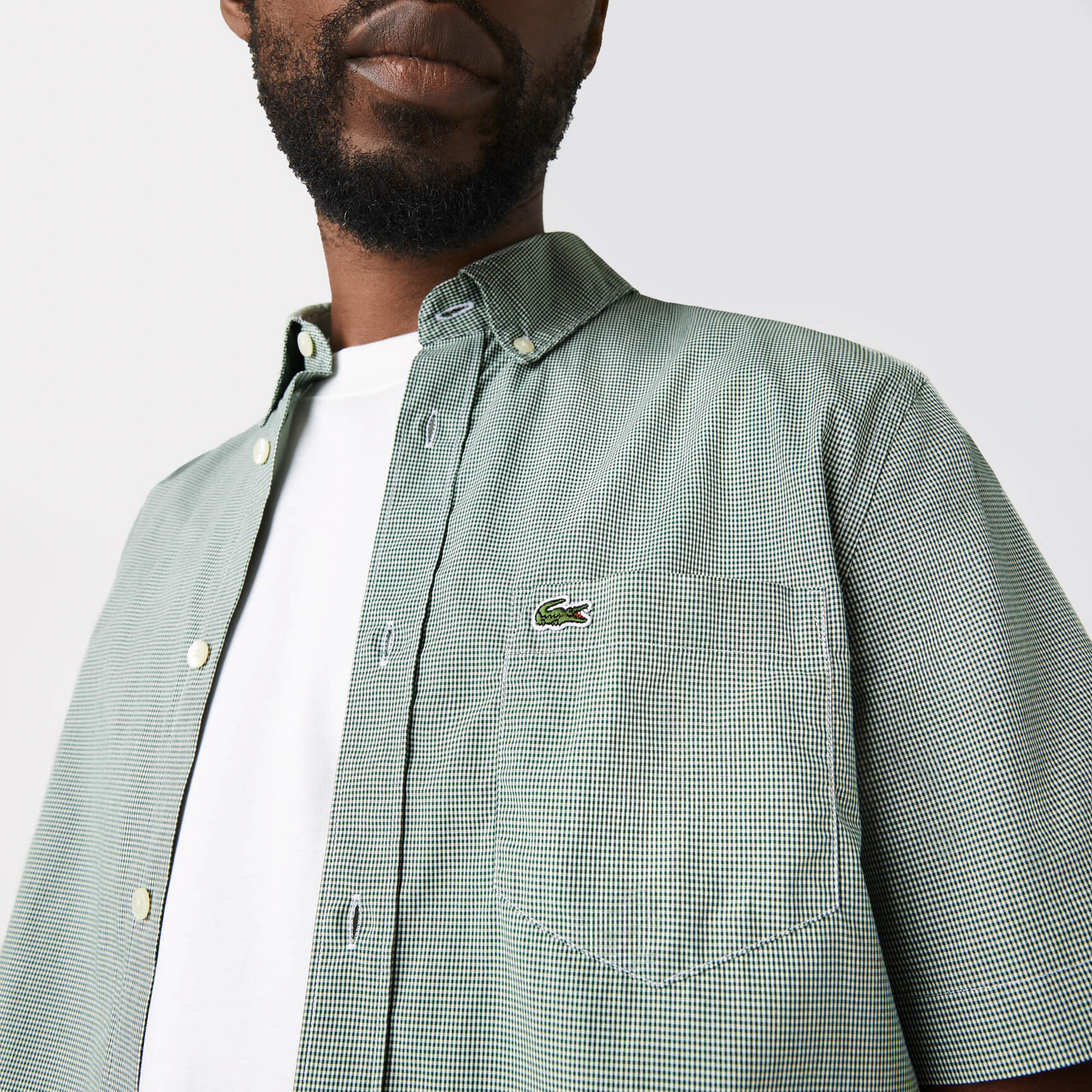 Men's Regular Fit Gingham Check Shirt
