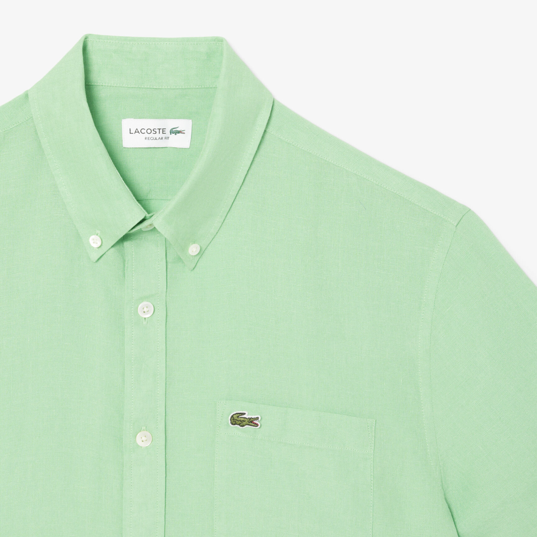 Short Sleeved Linen Shirt