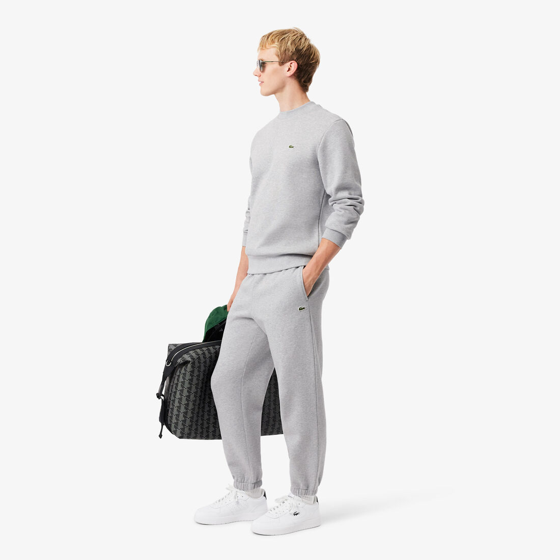 Men's Lacoste Brushed Fleece Jogger Trackpants Men's Lacoste Brushed Fleece Jogger Trackpants