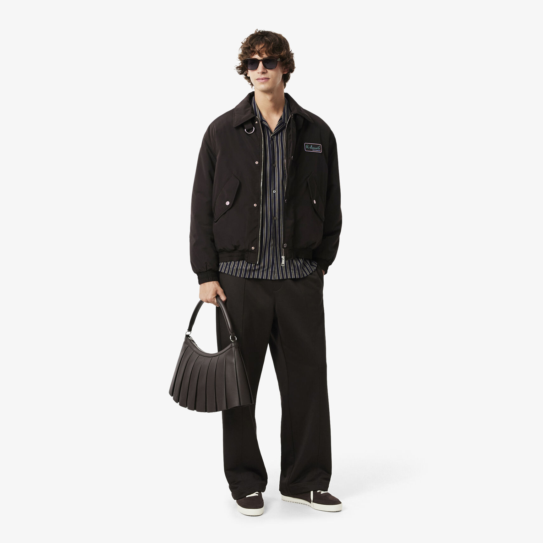 Water-Repellent Aviator Badge Jacket