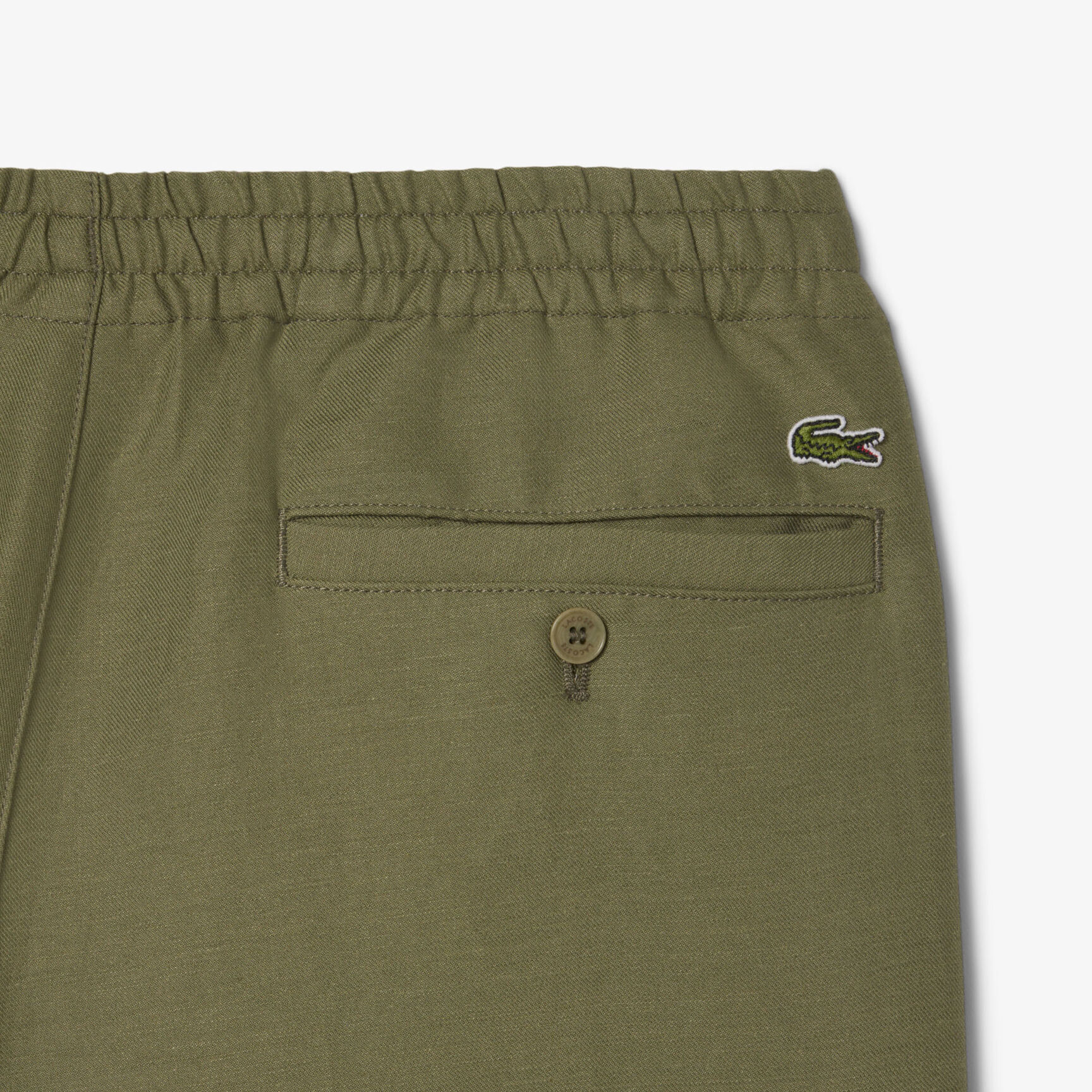 Regular Fit Wool Blend Shorts