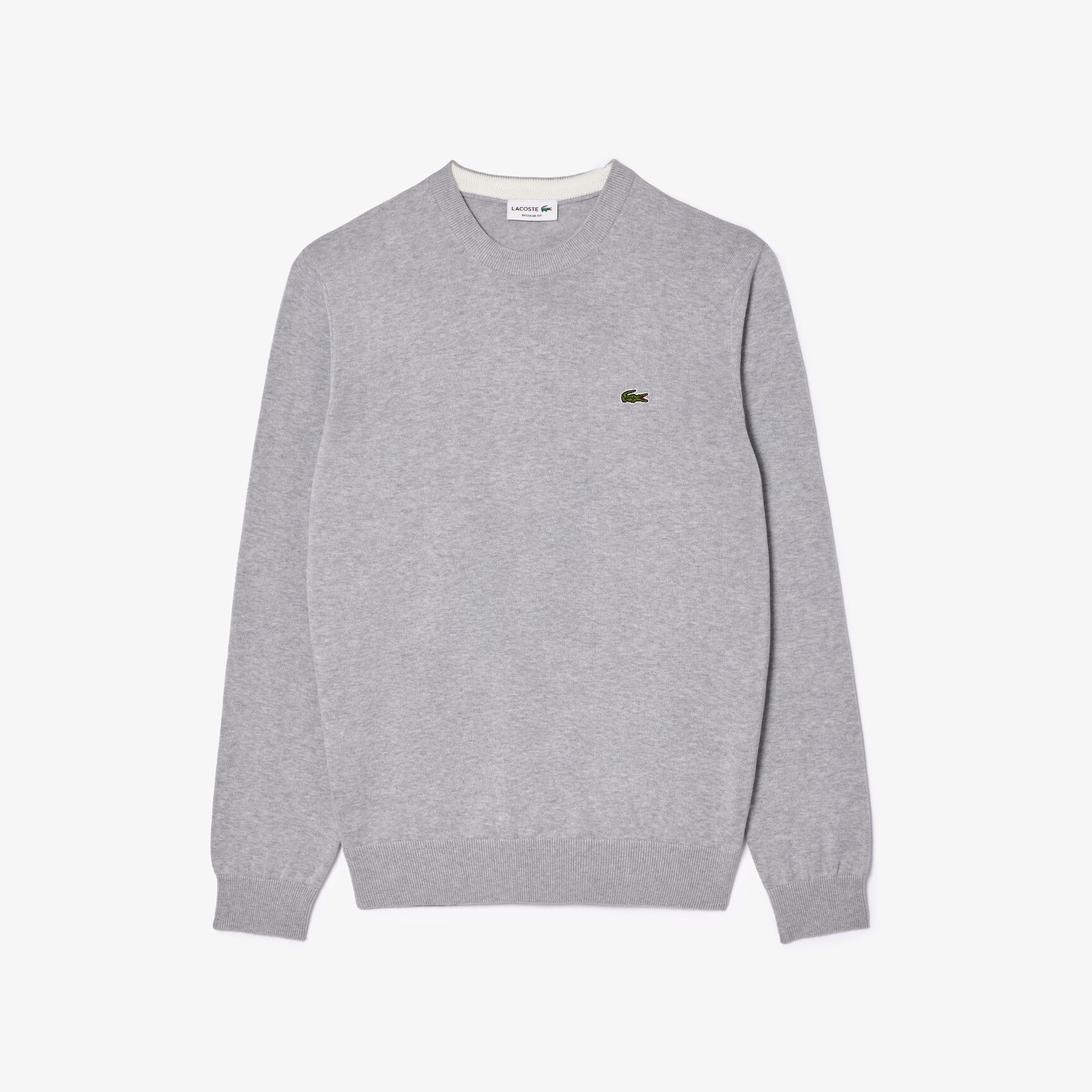 Monochrome Crew Neck Cotton Sweater Monochrome Crew Neck Cotton Sweater