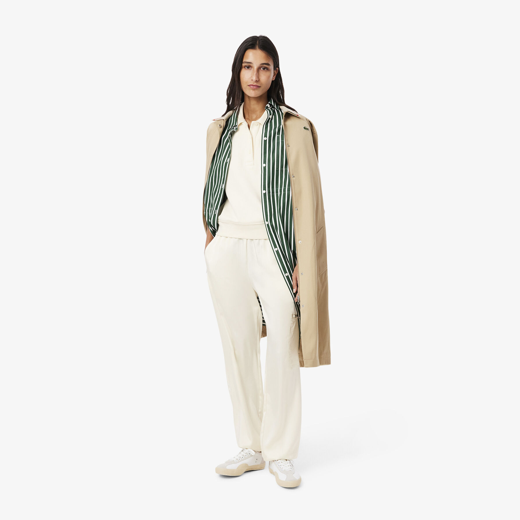 lacoste fluid zipped pocket pants