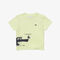 Kids' Lacoste Crocodile Print Cotton Jersey T-shirt kids lacoste crocodile print cotton jersey t shirt