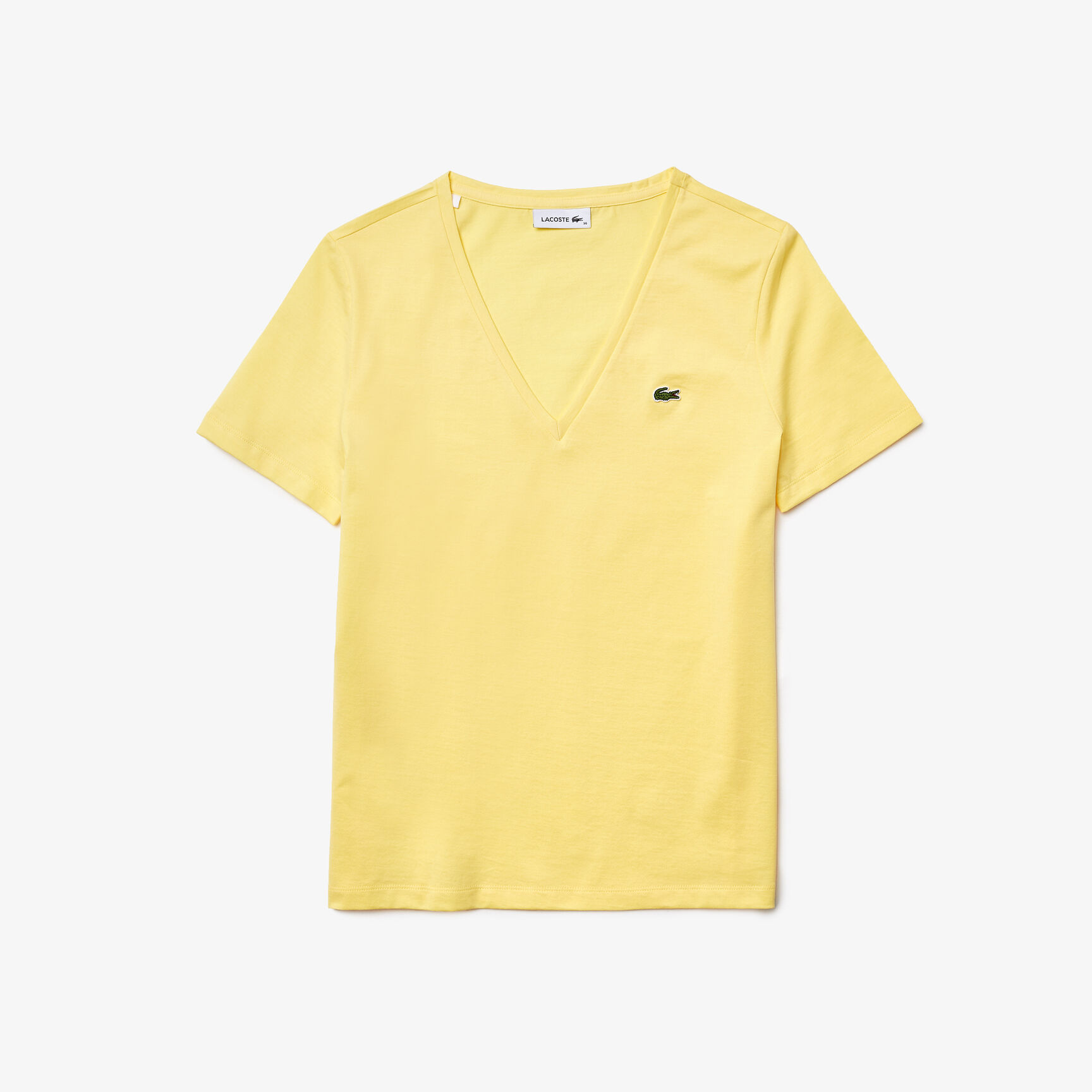 Women's V-neck Loose Fit Cotton T-shirt