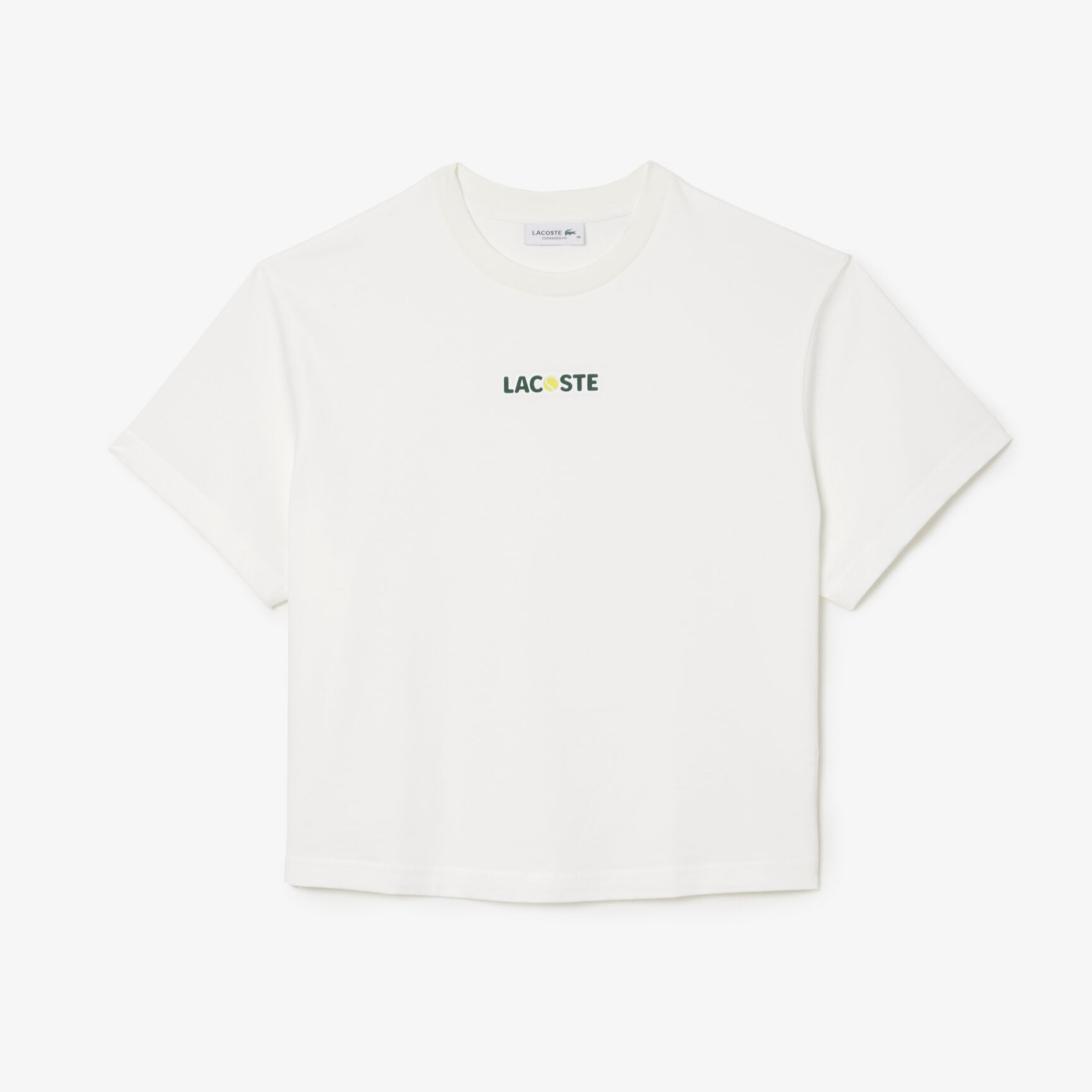 تي شيرت جيرسيه بطبعة كرات كبيرة الحجم تي شيرت جيرسيه بطبعة كرات كبيرة الحجم