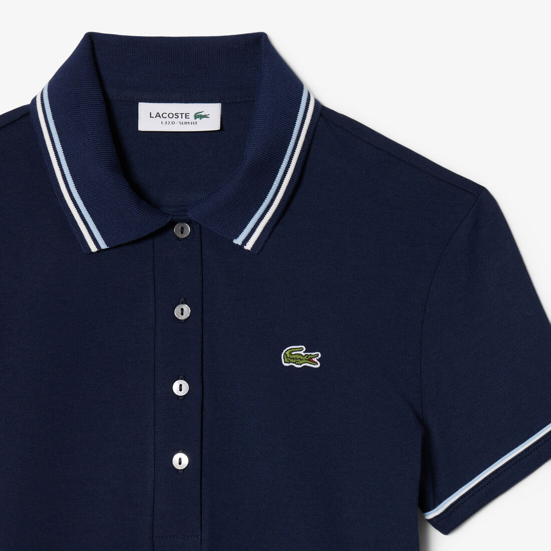 L.12.D Slim Fit Trim Detail Polo Shirt L.12.D Slim Fit Trim Detail Polo Shirt