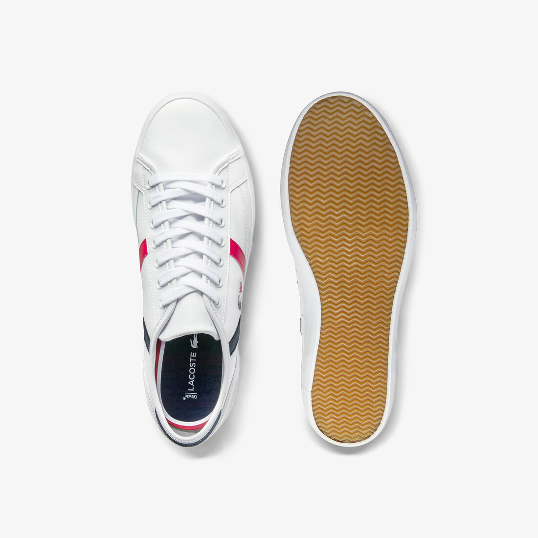 Women's Sideline Tricolore Leather Trainers Women's Sideline Tricolore Leather Trainers