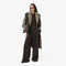 Water-Repellent Plaid Wrap Coat Water-Repellent Plaid Wrap Coat