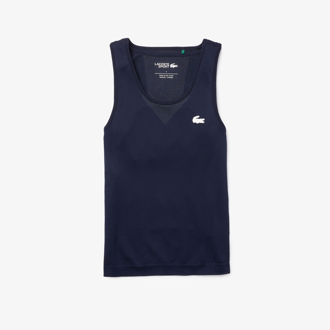 Women's Lacoste SPORT Moisture-Wicking Second-Skin Knit Tank Top Women's Lacoste SPORT Moisture-Wicking Second-Skin Knit Tank Top