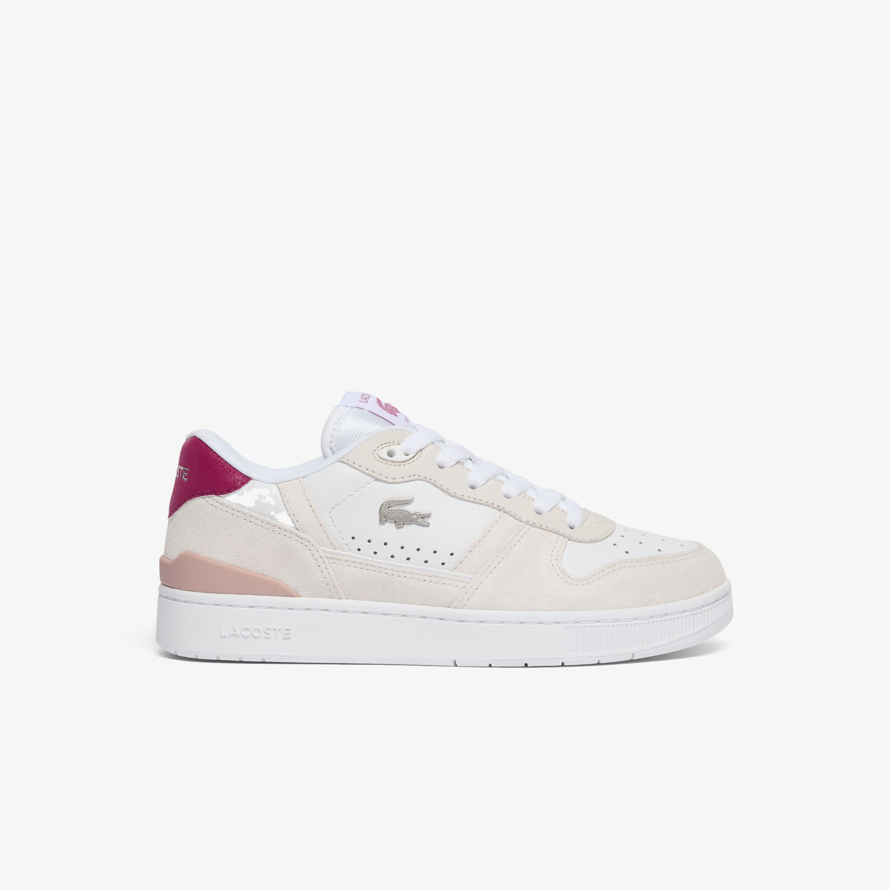 Women's T-Clip Set Suede Sneakers lacoste women s t clip set suede sneakers