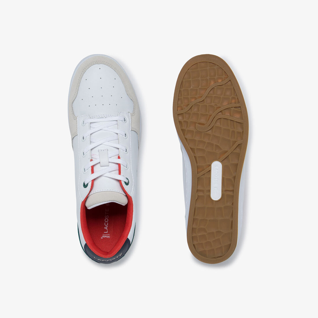 حذاء رياضي خفيف للشباب من مجموعة Masters Cup من الجلد الفضي والشمواه حذاء رياضي خفيف للشباب من مجموعة Masters Cup من الجلد الفضي والشمواه