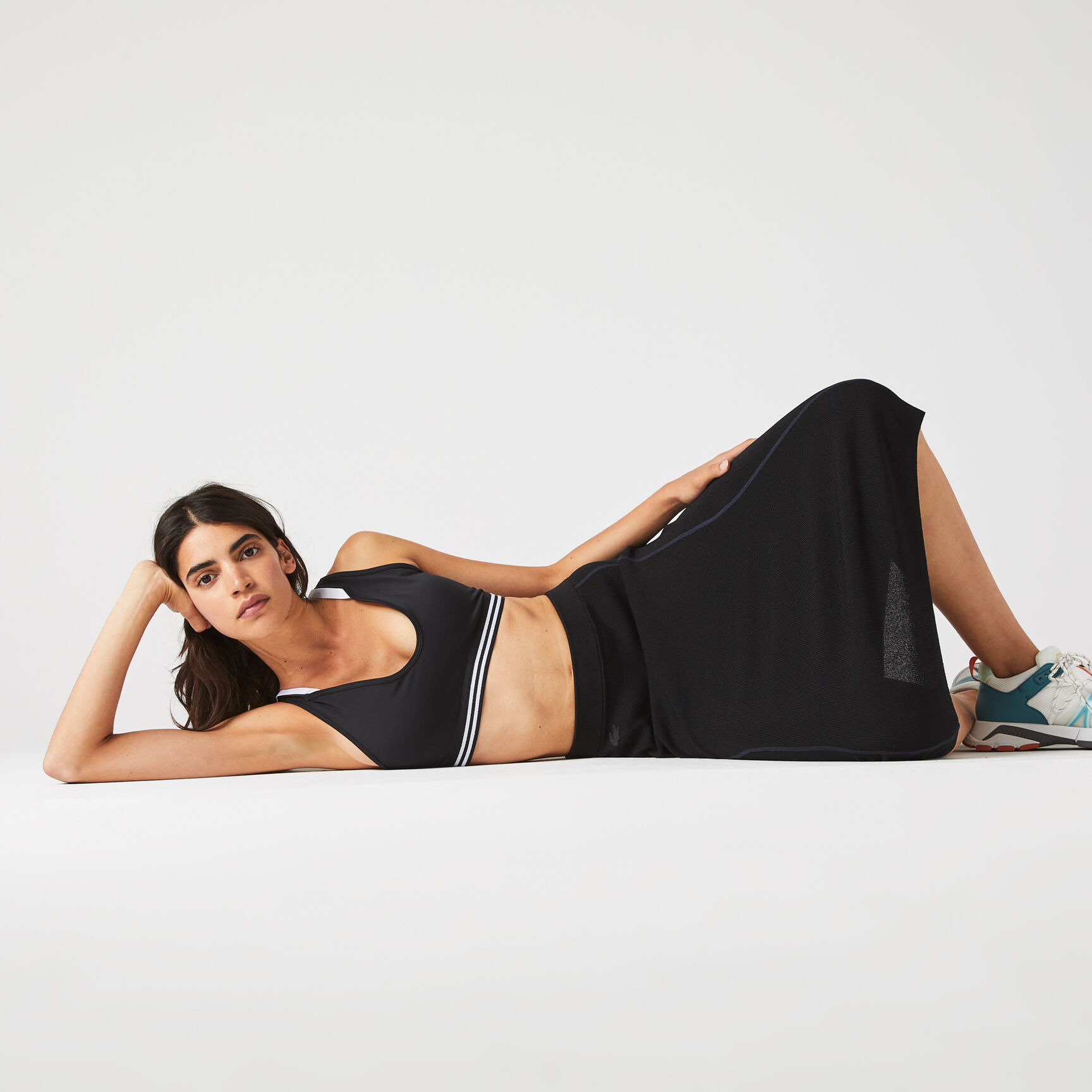 تنورة منسوجة بقصة مستقيمة للنساء تنورة منسوجة بقصة مستقيمة للنساء