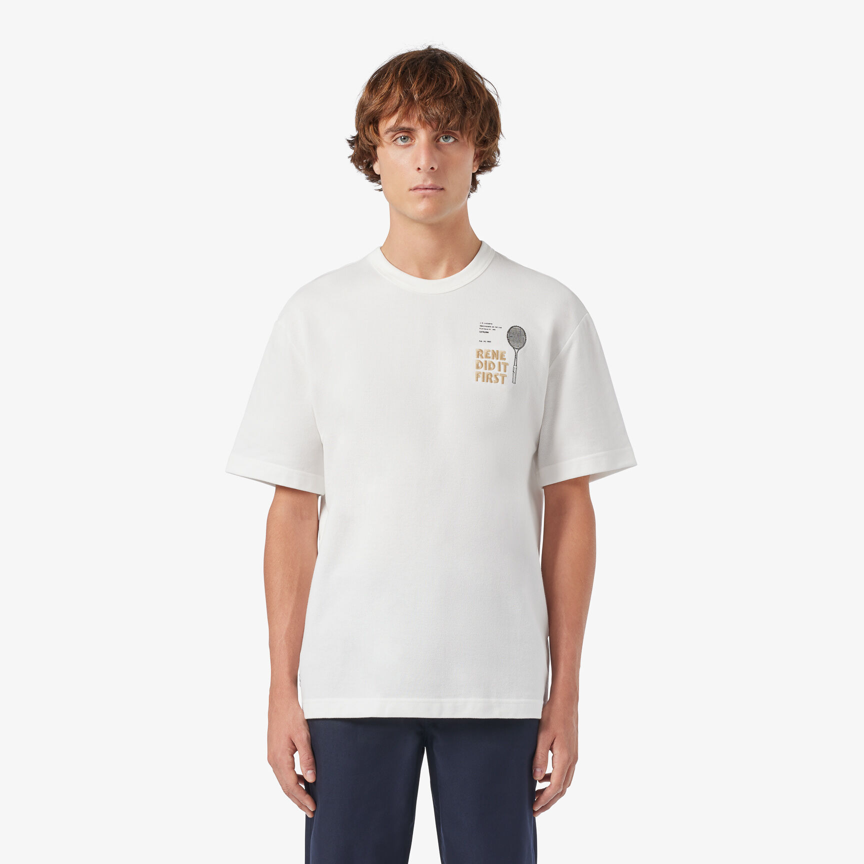 Patent Back Pique T-shirt Patent Back Pique T-shirt