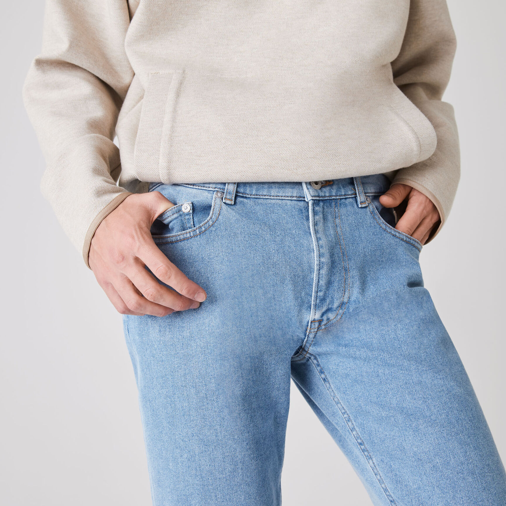 Men's Slim Fit Stretch Denim 5-Pocket Jeans