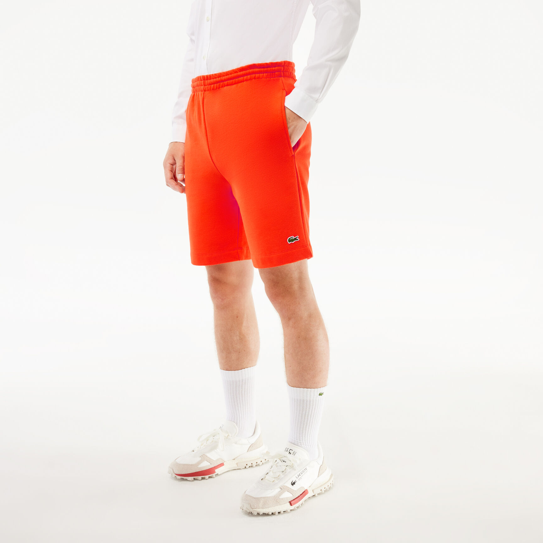 Regular Fit Fleece Shorts