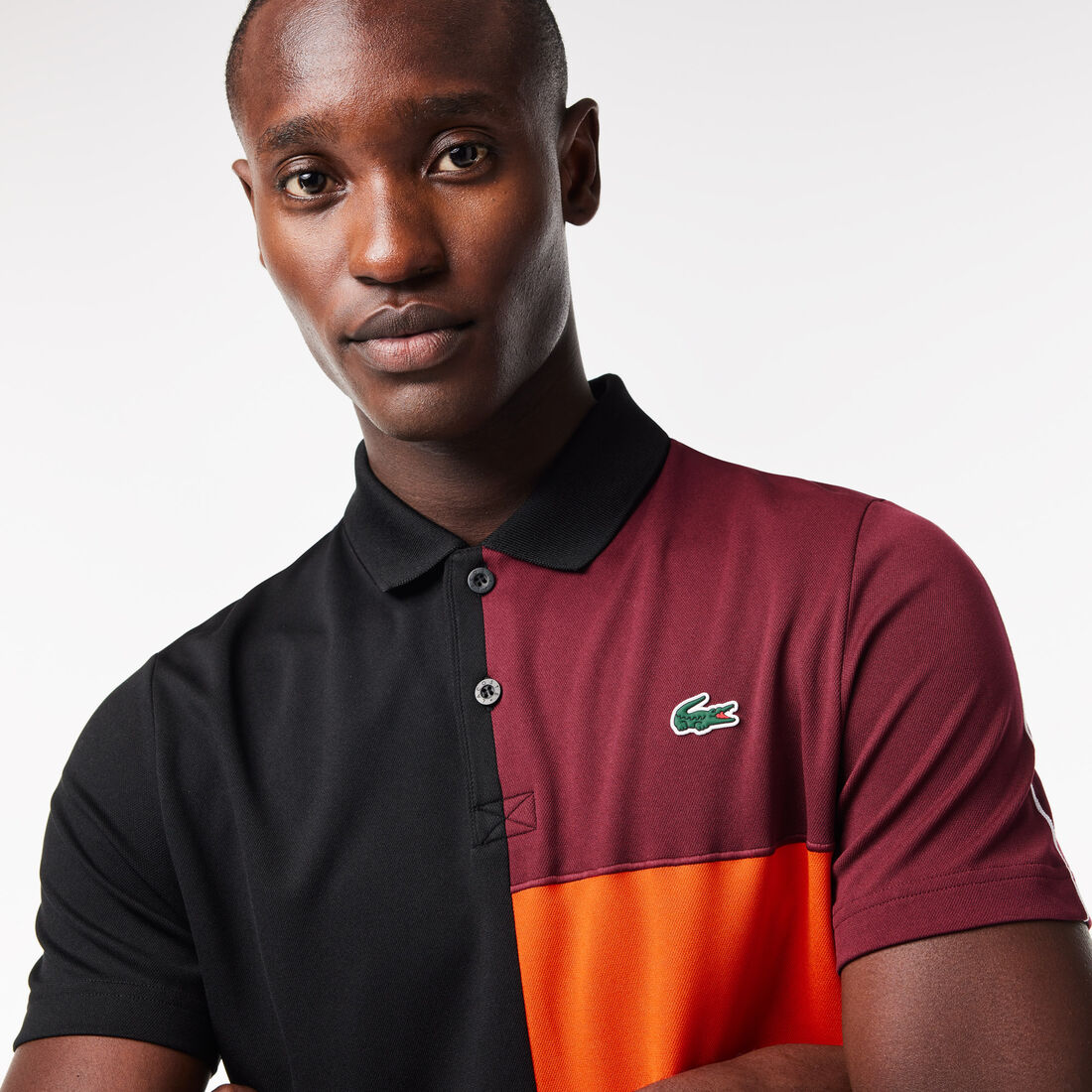 Regular Fit Recycled Fiber Tennis Polo Shirt Regular Fit Recycled Fiber Tennis Polo Shirt