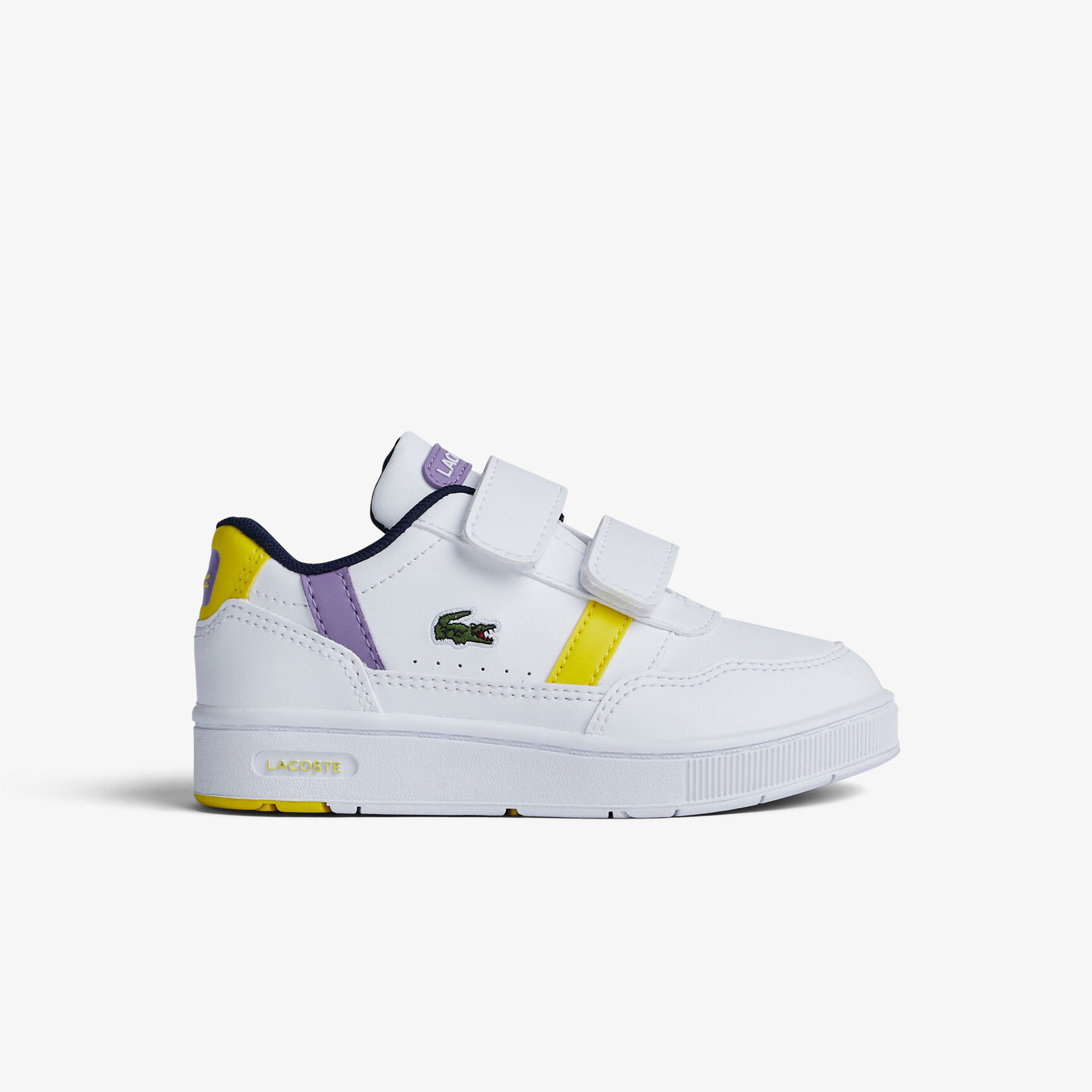 Buy Infants' Lacoste TClip Synthetic ColourPop Trainers Lacoste SA