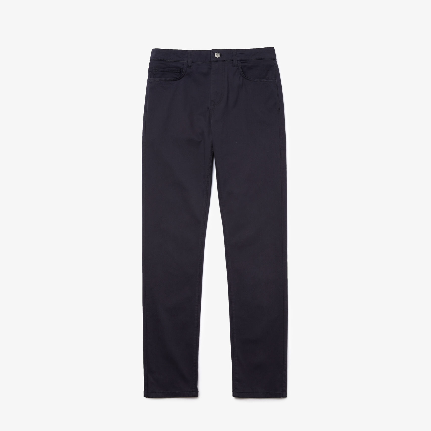 بنطال من القطن المرن بقصة ضيقة 5 جيوب للرجال