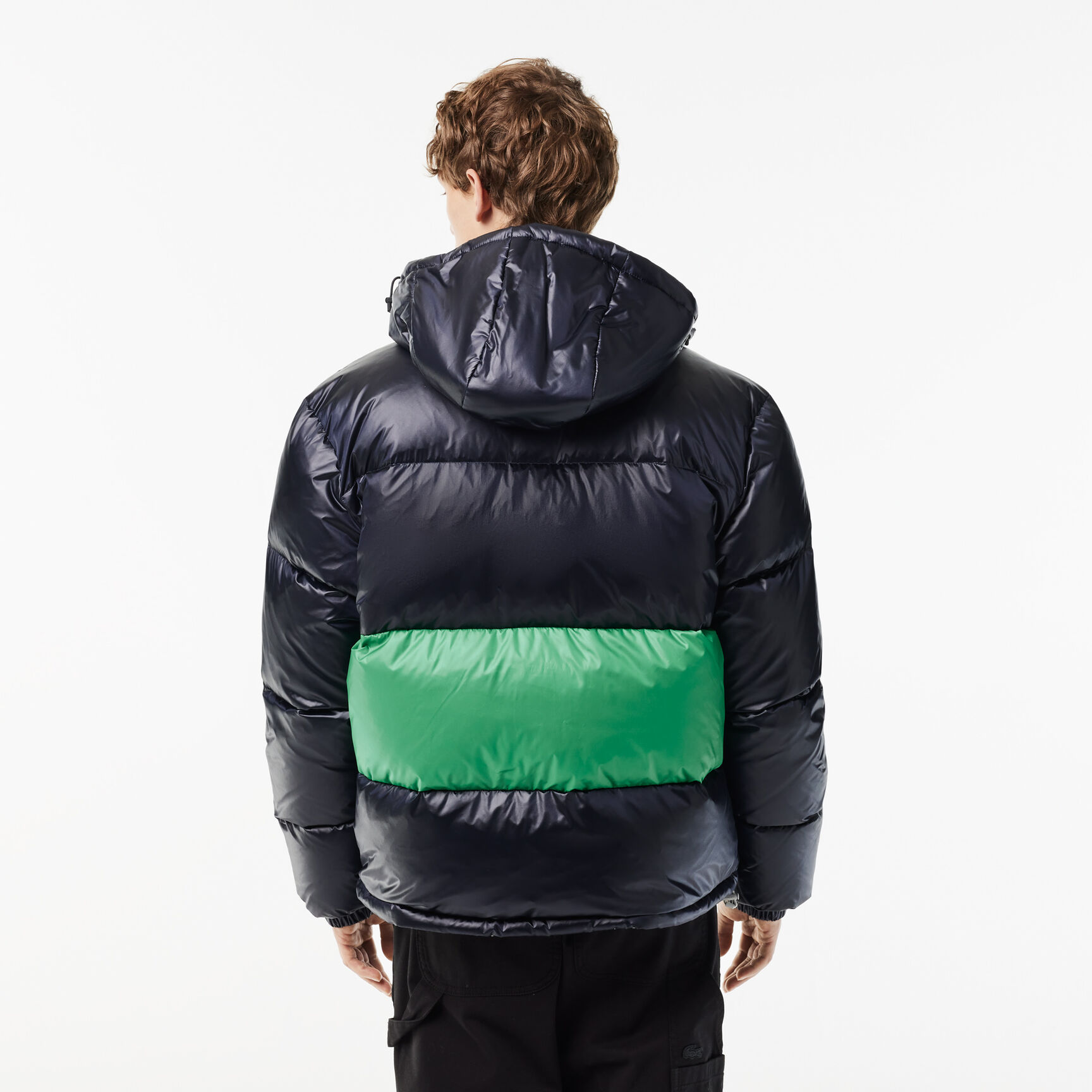 Reversible Colourblock Accent Down Jacket