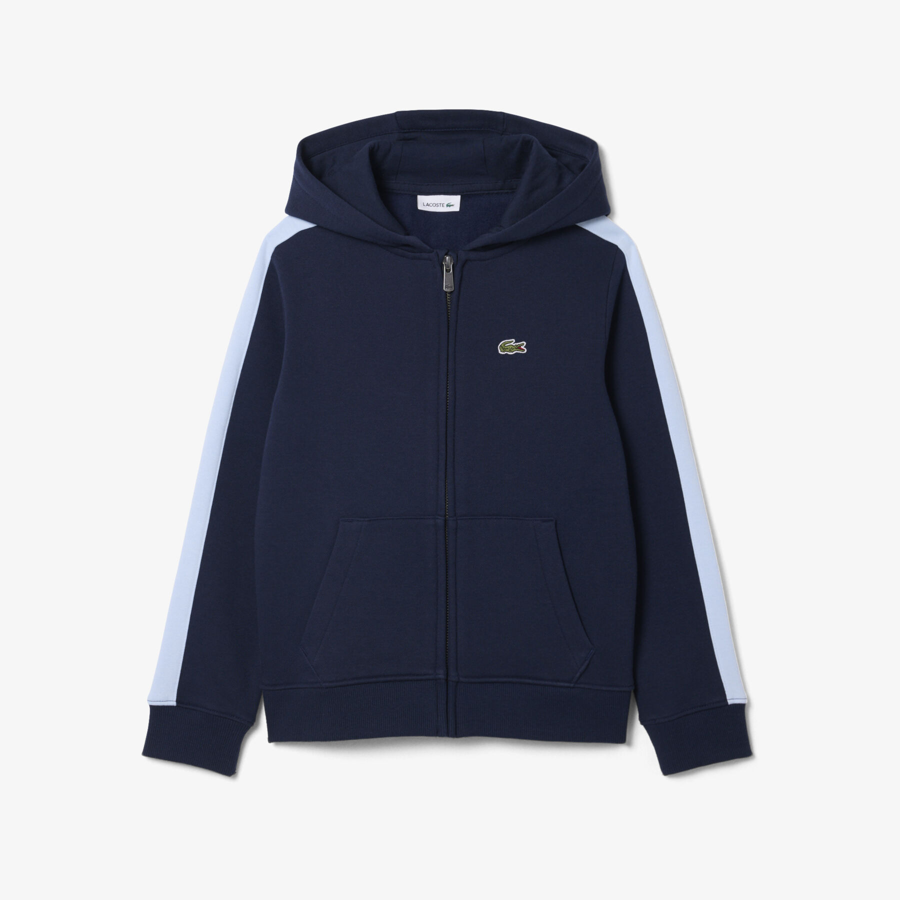 Zipped Fleece Hoodie lacoste zipped fleece hoodie