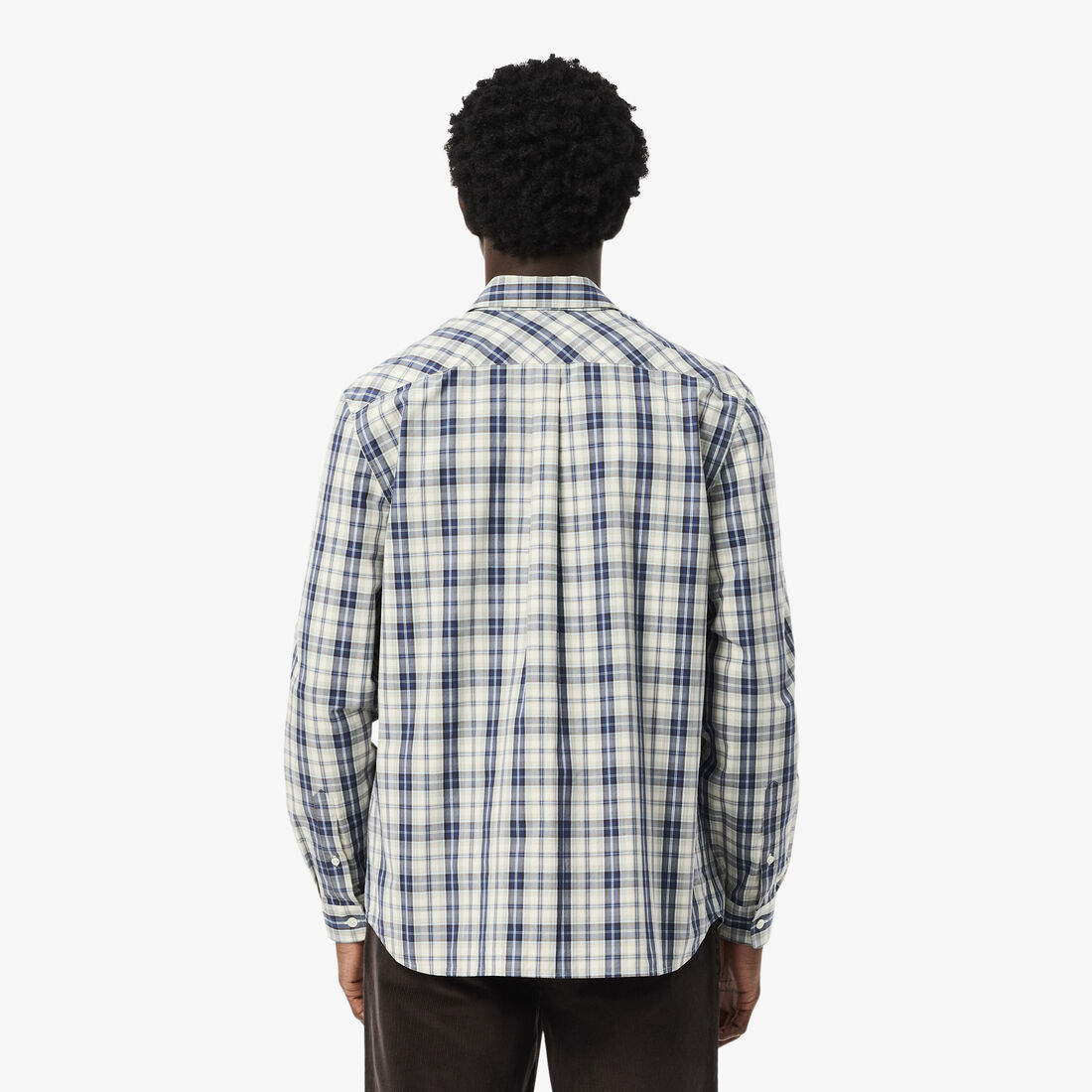 Regular Fit Poplin Plaid Shirt Regular Fit Poplin Plaid Shirt