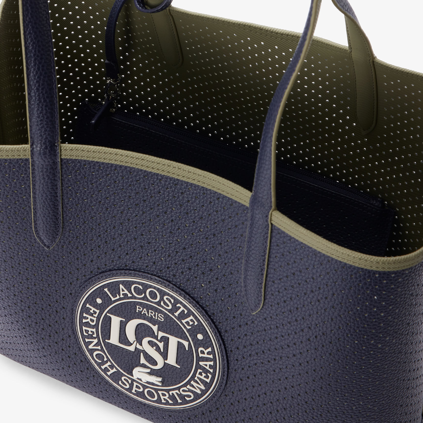 Anna Reversible Perforated Tote Bag