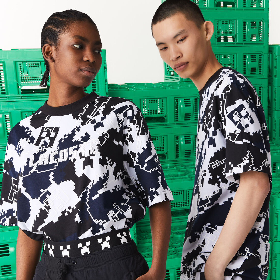 Unisex Lacoste x Minecraft Organic Jersey T-shirt Unisex Lacoste x Minecraft Organic Jersey T-shirt