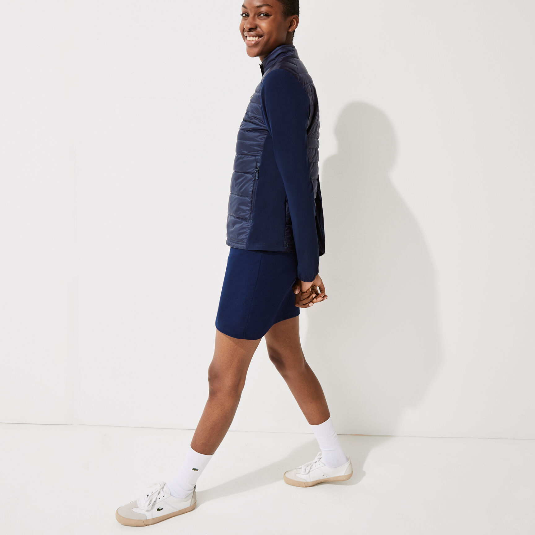 جاكيت جولف معالج ببطانة زغب للنساء مجموعة Lacoste SPORT جاكيت جولف معالج ببطانة زغب للنساء مجموعة Lacoste SPORT