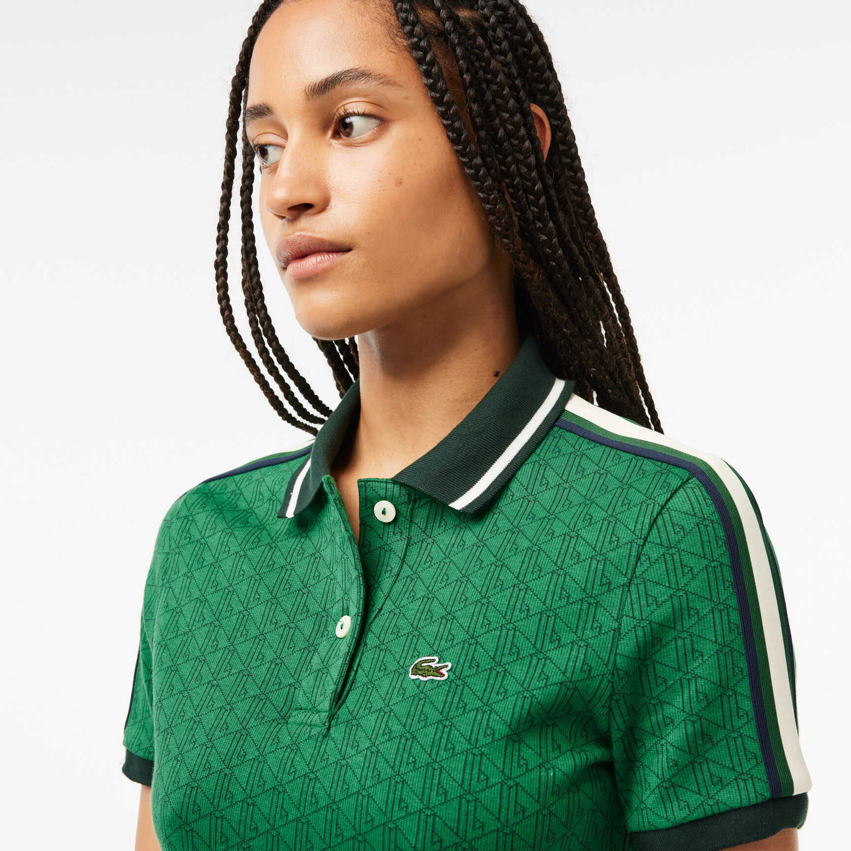 معطف ترنش لاكوست بقصّة فضفاضة للنساء معطف ترنش لاكوست بقصّة فضفاضة للنساء