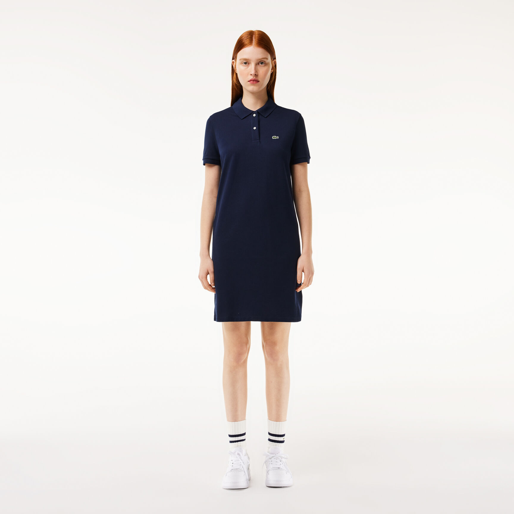 Women's Lacoste Pique Knit Polo Dress Women's Lacoste Pique Knit Polo Dress