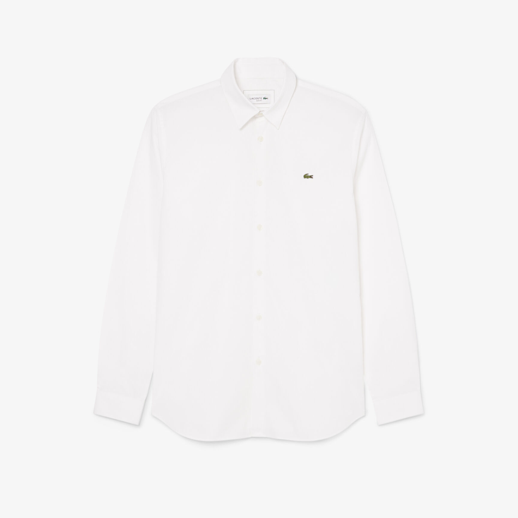 Slim Fit Stretch Cotton Poplin Shirt